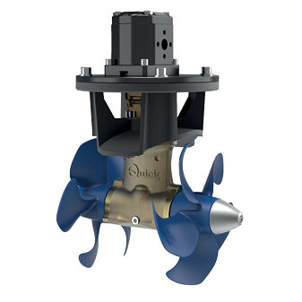 Propulsore azimutale - QSH 220-250 - QS SEAMASTER - a tunnel / per barca / idraulico