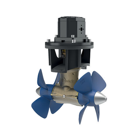 Propulsore azimutale - QSH 300-300 - QS SEAMASTER - a tunnel / per barca / idraulico