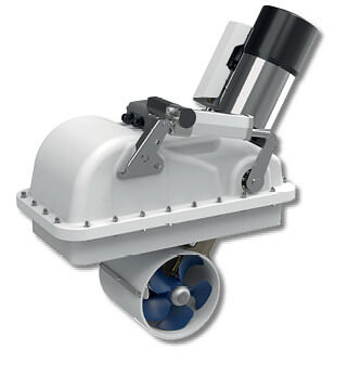 Propulsore azimutale - QSR 80-185 - QS SEAMASTER - retrattile / a tunnel / per barca