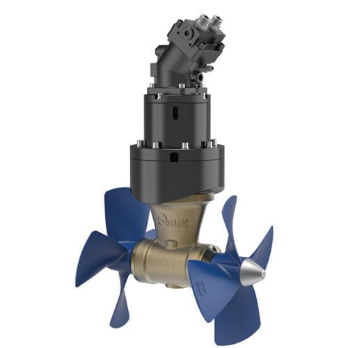 Propulsore azimutale - QSH 420-386 - QS SEAMASTER - a tunnel / per barca / idraulico