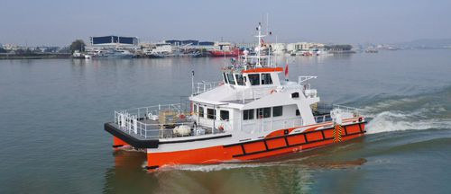 Barca professionale barca per trasporto equipaggio - CTV-20 - Julong Technology Co.,Ltd. - catamarano / fuoribordo