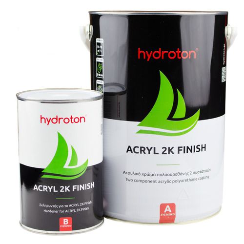 Vernice in poliuretano - ACRYL 2K FINISH - Hydroton SA - bicomponente / acrilica / di finitura