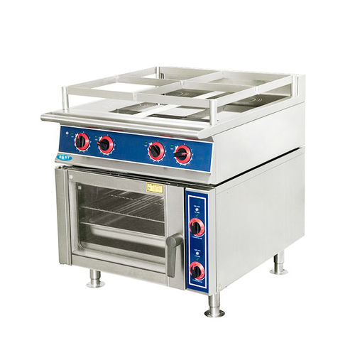 Cucina professionale per barca - BR4 series - Ningbo BAST-MARINE Electrical Equipment Co, Ltd - elettrica / 4 fuochi / con grill