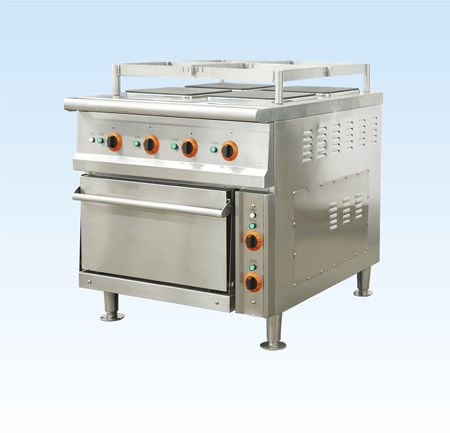 Cucina professionale per barca - DZ series - Shanghai Continental Marine Equipment Co., Ltd. - elettrica / 4 fuochi