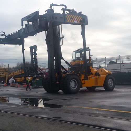 Carrello portacontainer pieni - SDCY4 series - SANY GROUP - con presa laterale