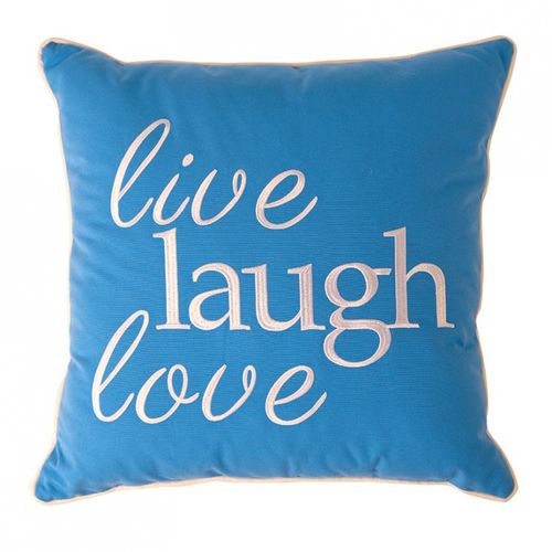 Cuscino per prendisole - LIVE LAUGH LOVE - Aeris Design Tekstil Pazarlama ve Tic. Ltd. Sti. - per cabina / per barca