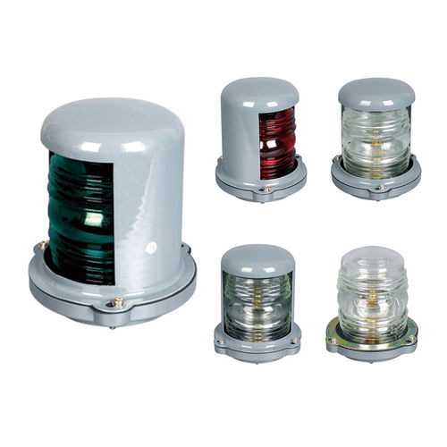 Luce di navigazione per barca - CXH-3 series - Zhejiang Bozhou Marine Electric Technology Co., Ltd. - a incandescenza / bianca / rossa