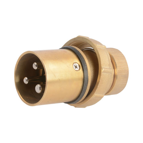 Presa elettrica stagna per nave - IMPA792851 - Zhejiang Bozhou Marine Electric Technology Co., Ltd. - maschio