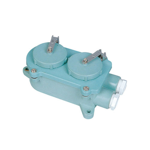 Presa elettrica stagna per nave - IMPA 792831 - Zhejiang Bozhou Marine Electric Technology Co., Ltd. - per barca / femmina / con calotta di protezione