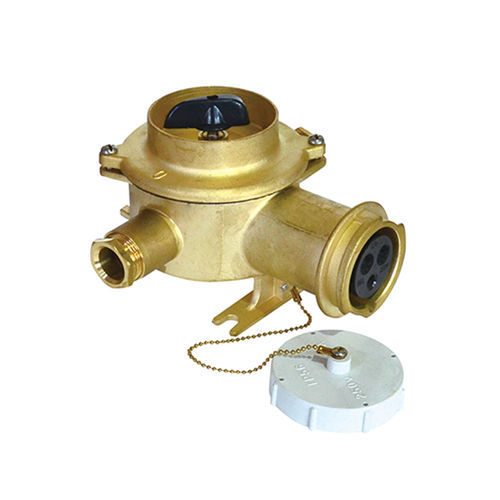 Presa elettrica stagna per nave - CZKS2-2 - Zhejiang Bozhou Marine Electric Technology Co., Ltd. - per barca / femmina / con interruttore