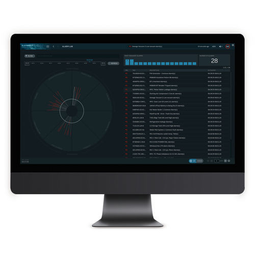Sistema di controllo e comando per nave - AMS  - Blue Ctrl - per motore / di propulsione