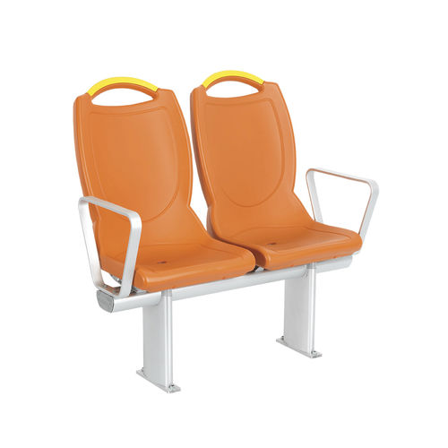 Sedile per nave passeggeri - HR 206 - Pullman Seat Systems - con braccioli / su rotaie / 1 posto