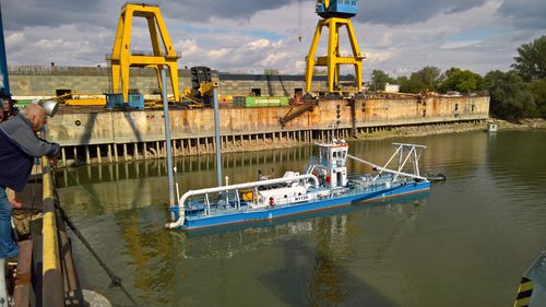 Draga aspirante con disgregatore - SGT 450 - Italdraghe - catamarano