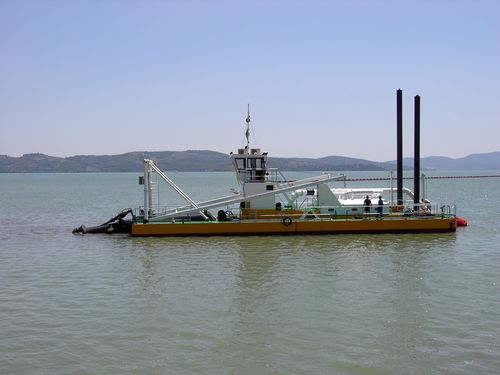 Draga aspirante con disgregatore - SGT 650  - Italdraghe - catamarano