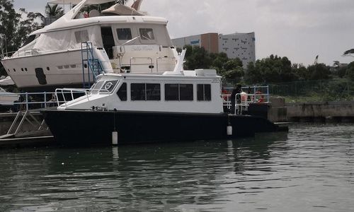 Barca professionale ferry-boat - Centurion 36 - Five Aluminium Boat and Engineering Pte Ltd - entrobordo / in alluminio