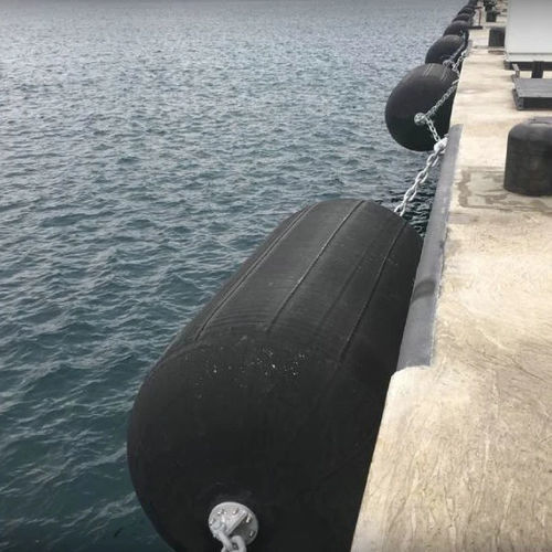 Parabordo per nave - Sling - Jerryborg Marine Machinery Co., Ltd - per pontile / cilindrico / nero