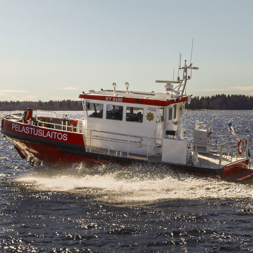 Barca professionale barca di salvataggio - 1230 OSR - Kewatec - entrobordo / diesel