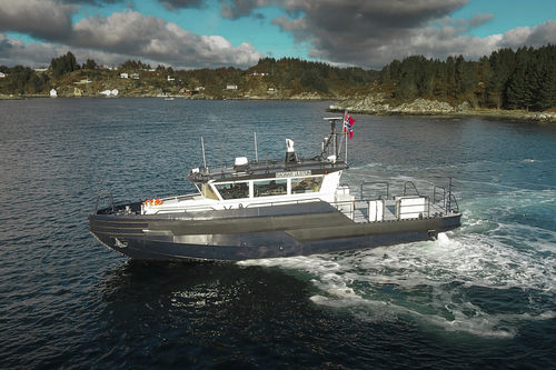 Barca professionale patrol boat - 1400 - Kewatec - entrobordo a idrogetto