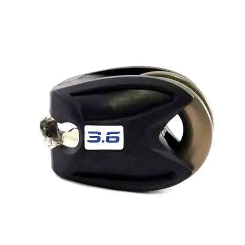 Bozzello singolo - IB_S3.6_11_BK - INO-ROPE - di rinvio / ad asse tessile / ø max. cima: 10 mm