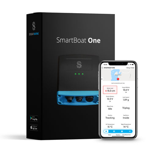 Sistema di sorveglianza e tracking per barca - SmartBoat One  - Sensar Marine - con applicazione per smartphone