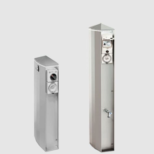Colonnina con illuminazione incorporata - MX700 - Comsen Pty ltd  - di distribuzione elettrica / di distribuzione di acqua / per pontile