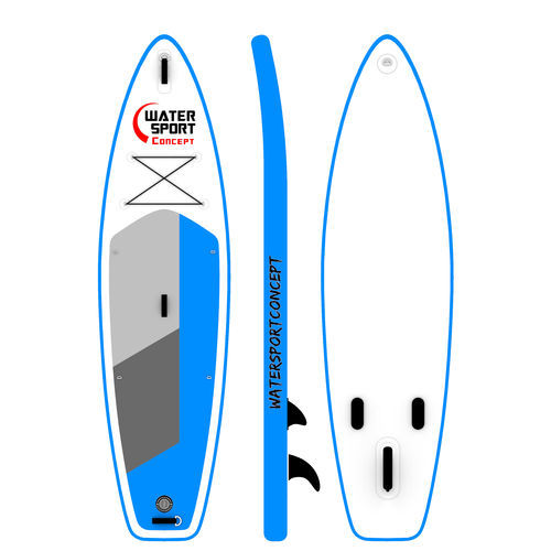 Stand-up paddle gonfiabile - BLUE FIT 10'6 - WATERSPORT CONCEPT - allround / da escursione / per acqua piatta