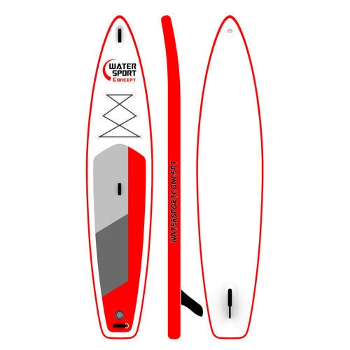 Stand-up paddle gonfiabile - RED RACE 12'6 - WATERSPORT CONCEPT - allround / da race / da escursione