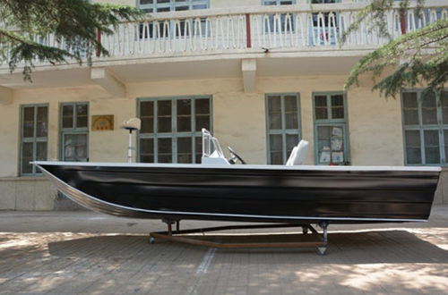 Lancia fuoribordo - FISHER 580 - Qingdao Allheart Marine Co., Ltd. - open / con console centrale / da pesca