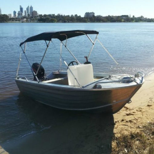 Lancia fuoribordo - RAMBLER 365 - Qingdao Allheart Marine Co., Ltd. - open / con console centrale / max. 4 persone