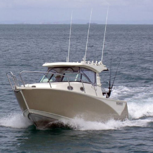 Barca da pesca e diporto fuoribordo - SAIL 790 - Qingdao Allheart Marine Co., Ltd. - con cabina di pilotaggio / in alluminio / max. 10 persone
