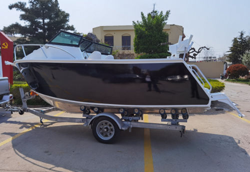 Barca da pesca e diporto fuoribordo - VOYAGER 600 - Qingdao Allheart Marine Co., Ltd. - open / in alluminio / max. 6 persone