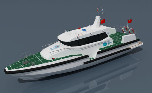 Barca professionale pilotina - WHALE 1900 - Qingdao Allheart Marine Co., Ltd. - fuoribordo / in alluminio