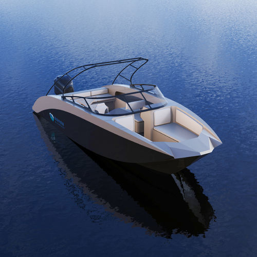 Runabout fuoribordo - JOLLY 750 - Qingdao Allheart Marine Co., Ltd. - con dual console / bow-rider / open