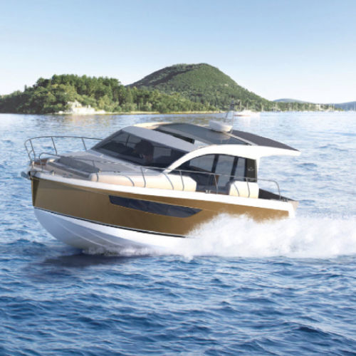 Cabinato entrobordo - 960 - Qingdao Allheart Marine Co., Ltd. - con cabina di pilotaggio / in alluminio / con cabina