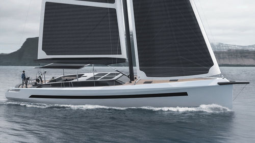 Sailing-yacht da regata - OCEAN 72 - Alva Yachts GmbH - da regata / con 4 cabine / con poppa aperta