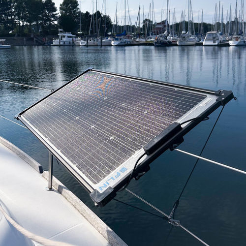 Pannello solare rigido - FLINrail⁺ - FLIN solar GmbH - in silicio monocristallino / 36 celle / per barca