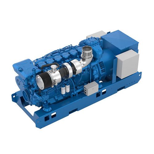 Gruppo elettrogeno diesel - 6M26.3 - MOTEURS BAUDOUIN - per nave / 60 Hz / 50 Hz