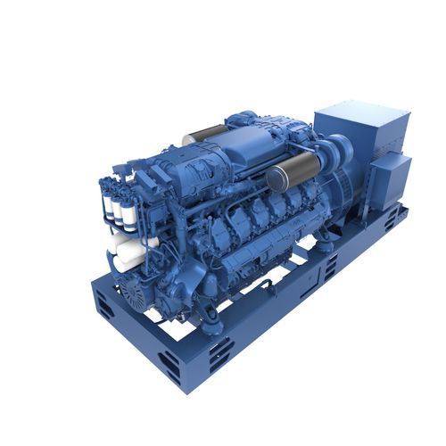 Gruppo elettrogeno diesel - 12M26.3 - MOTEURS BAUDOUIN - per nave / 60 Hz / 50 Hz