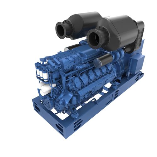 Gruppo elettrogeno diesel - 12M26.3+SCR - MOTEURS BAUDOUIN - per nave / 60 Hz / 50 Hz