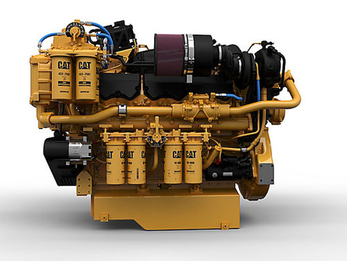 Motore ausiliare - C32  - Caterpillar Marine Power Systems - elettrico / per barca professionale / SCR