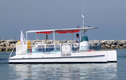 Barca professionale battello turistico - 8.2 - Alumarine Shipyard - elettrica / in alluminio