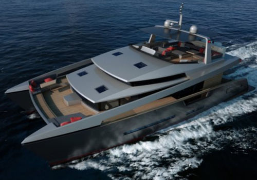 Motor-yacht catamarano - PANAMA 62 - Alumarine Shipyard - da crociera / con fly / dislocante