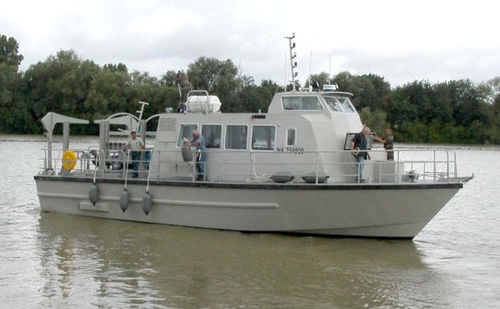 Barca professionale patrol boat - 16 / 12 - Alumarine Shipyard - entrobordo / in alluminio / gommone semirigido