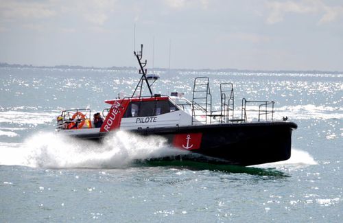 Barca professionale pilotina - AMS 1200 - Alumarine Shipyard - entrobordo IPS-drive / in alluminio