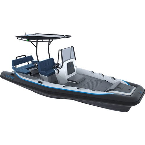 Gommone entrobordo - Pulse 63 - RS Electric Boats Ltd. - elettrico / RIB / con console centrale
