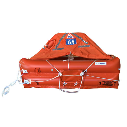 Zattera di salvataggio per nave - DEEP SEA TO - Arimar - di altura / 6 posti / 8 posti
