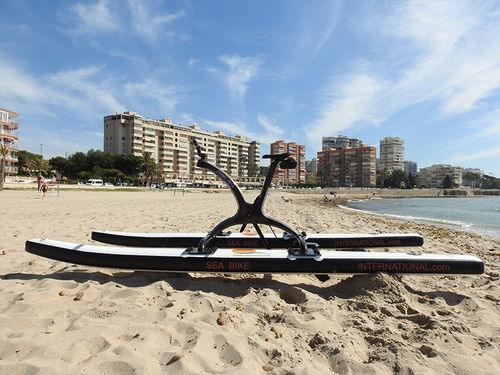 Bicicletta acquatica individuale - Seabike International BV - gialla / rossa / nera