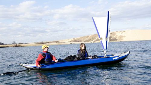 Kayak sit-on-top - 420x Explorer - SeaEagle.com - gonfiabile / da turismo / da escursione