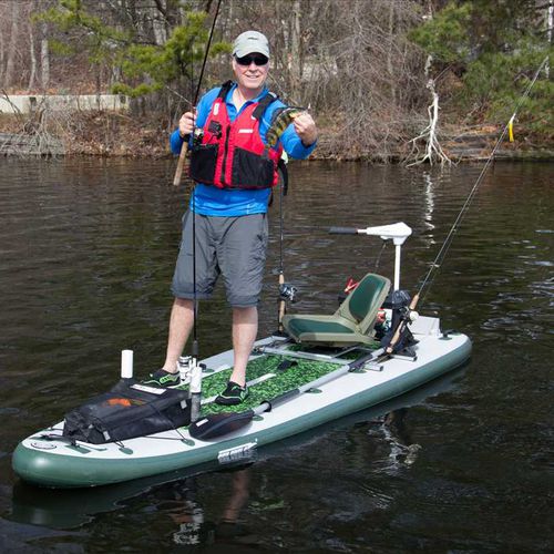 SUP gonfiabile - FishSUP™ 126 - SeaEagle.com - da pesca / per adulto / 2 posti
