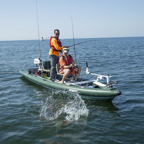 Gommone fuoribordo - FishSkiff™ 16 - SeaEagle.com - semirigido / open / per la pesca